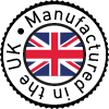 manufactured in uk logo