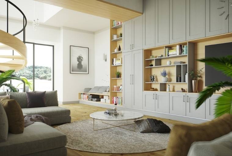 T and C Bedrooms - Fitted Bedroom - Caraway frame