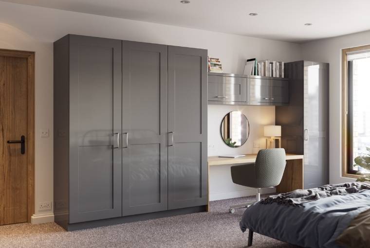 T and C Bedrooms - Fitted Bedroom - Johnson frame