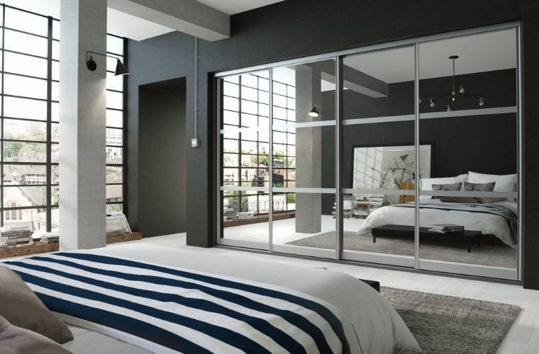 T and C Bedrooms - Sliding Wardrobe - Primo frame