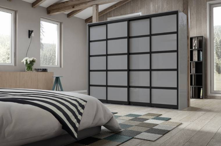 T and C Bedrooms - Sliding Wardrobe - Primo frame